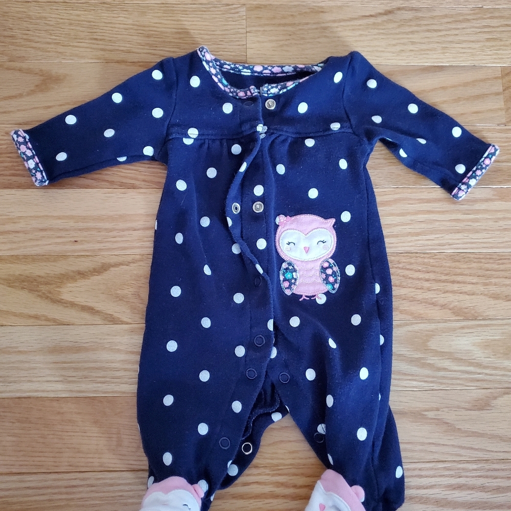 Cotton newborn pajamas